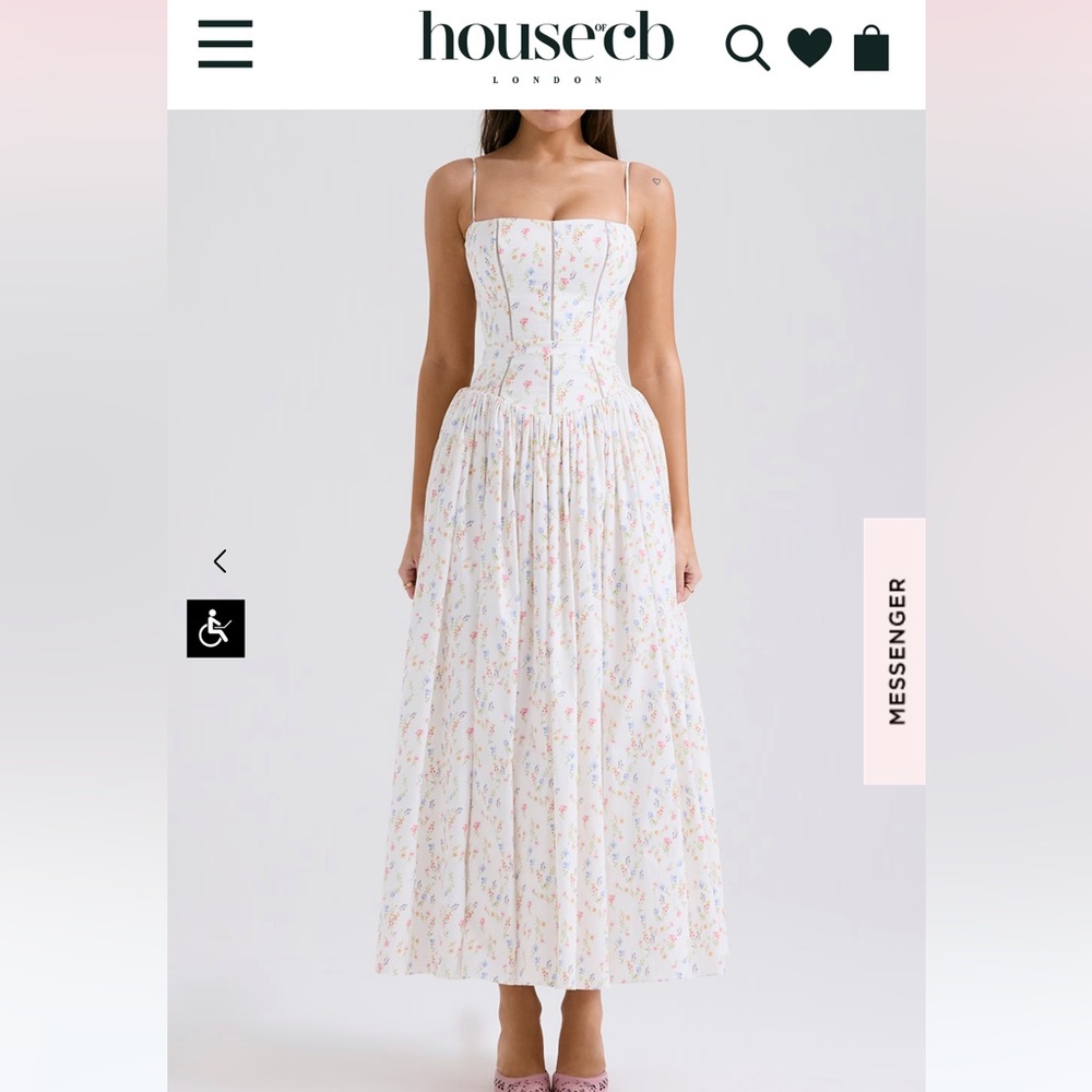 NEVER WORN House of CB YSABELLA dress